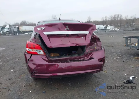 2020 Mitsubishi Mirage G4 Es z USA, uszkodzony, nr VIN ML32F3FJ1LHF01001